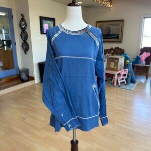 Etoile Isabel Marant Embroidered Top EUC Small (Runs Large)